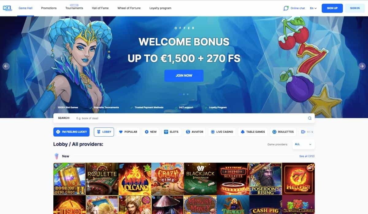 ice casino review