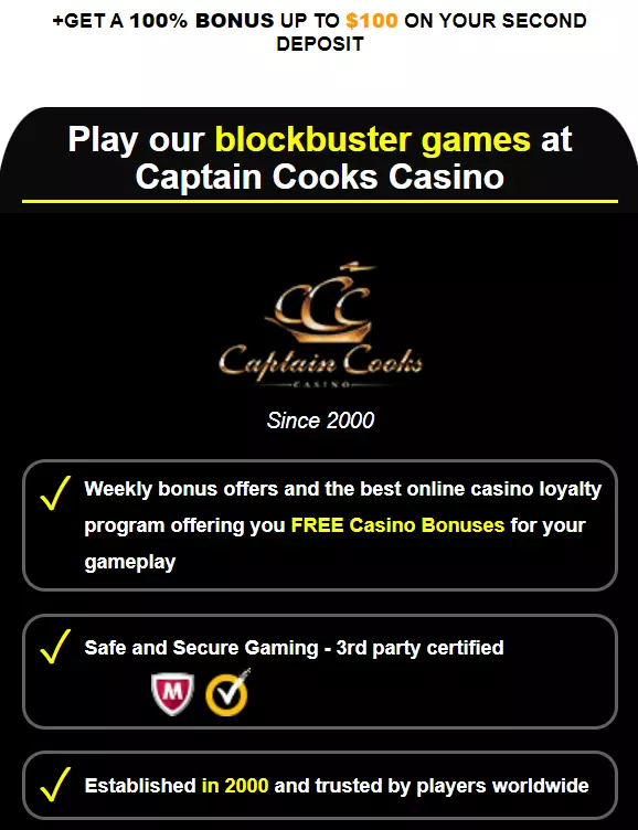 Captain Cooks Casino