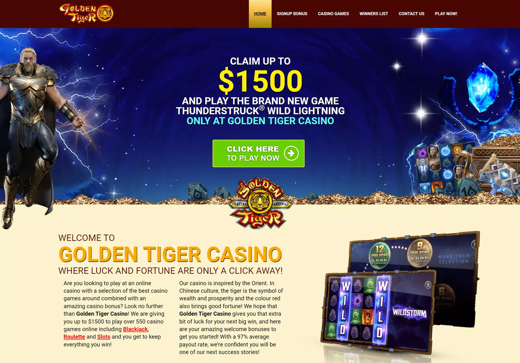 Golden Tiger Casino