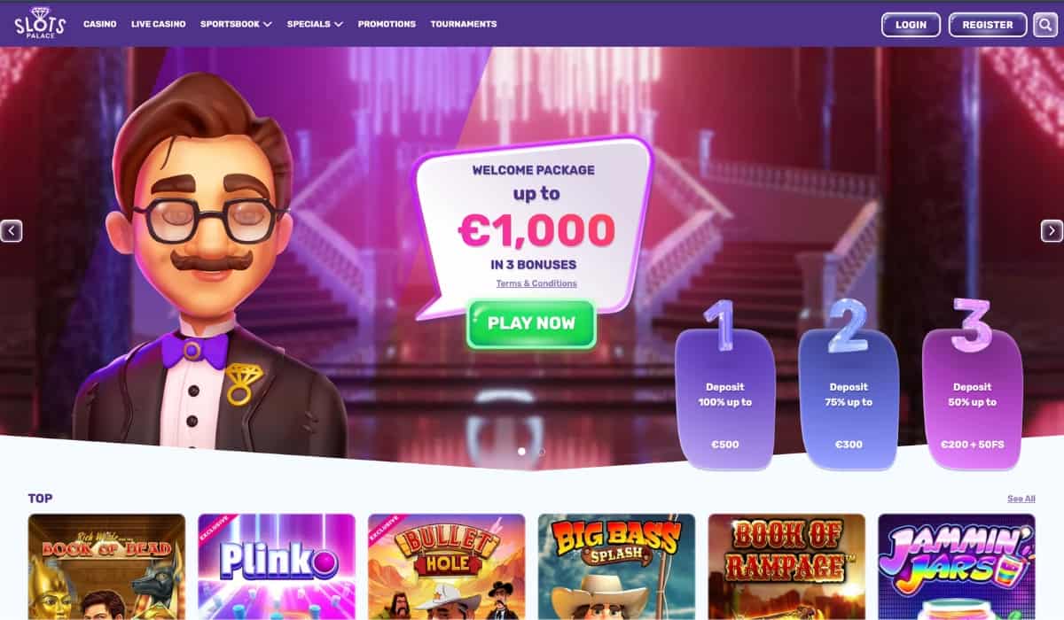 slotspalace casino review