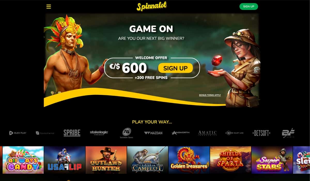 spinnalot casino
