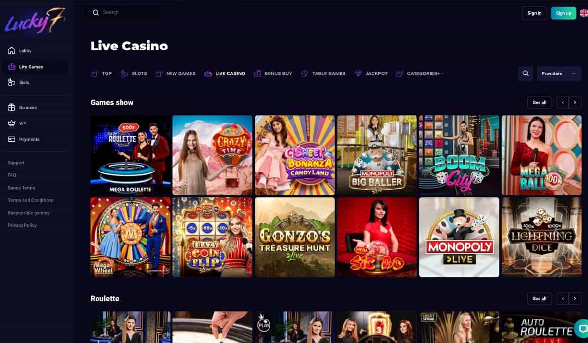 Lucky 7even Casino