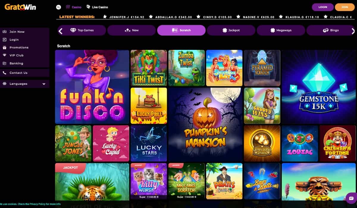 Gratowin Casino