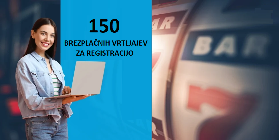 150 brezplačnih vrtljajev za registracijo: Priložnost za veliko zmago z vložkom samo 10 €