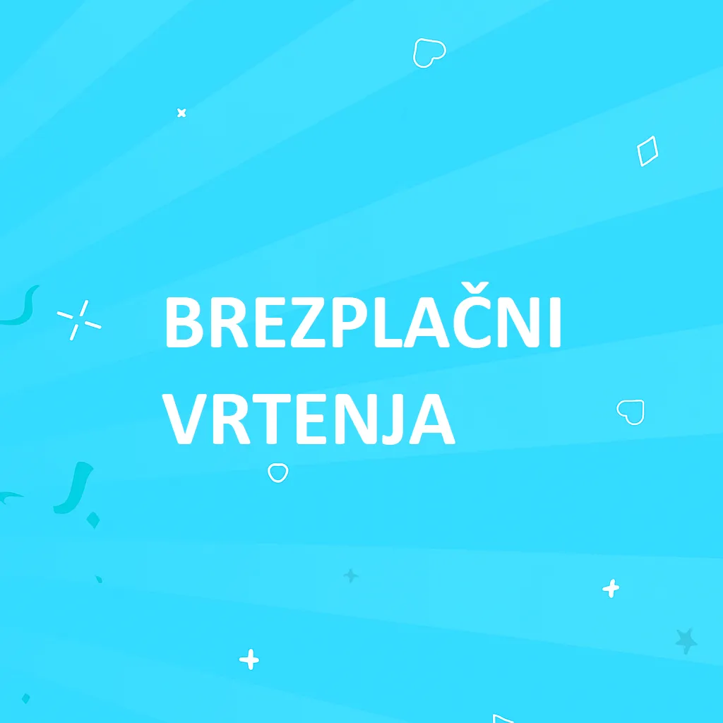 brezplačni vrtljaji
