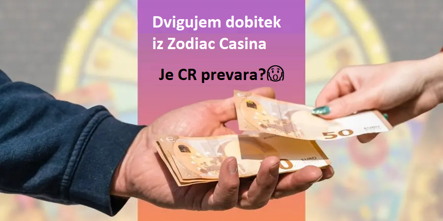 Svoj dobitek sem dvignil iz Zodiac Casino. Je bilo uspešno ali je Casino Rewards prevara?