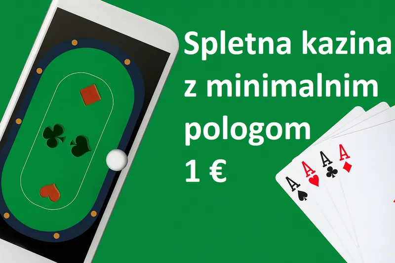 Igralnice z minimalnim depozitom 1 €