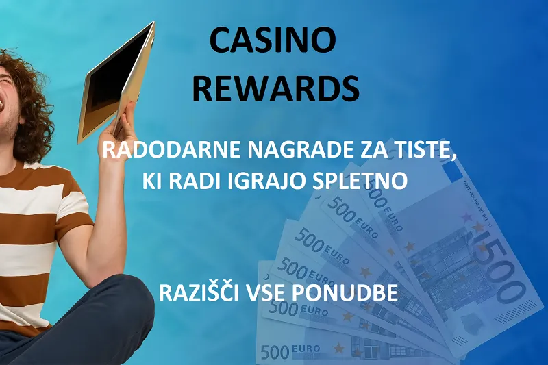 bonusi za nagrade v igralnici