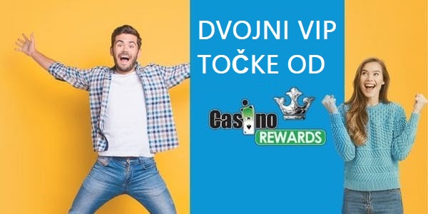 Mesečna promocija Casino Rewards: Dvojnásobek VIP točk za to igro